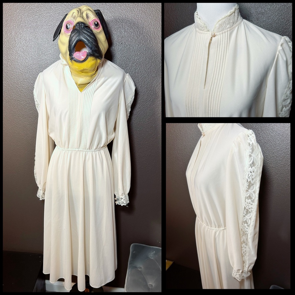 Bridal Babe, VINTAGE dress!!